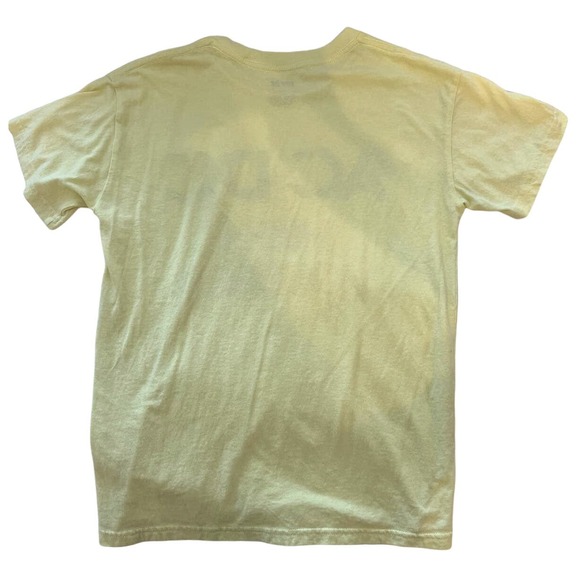 AC/DC High Voltage Graphic Tee Yellow Womans Sz Medium - Picture 2 of 3